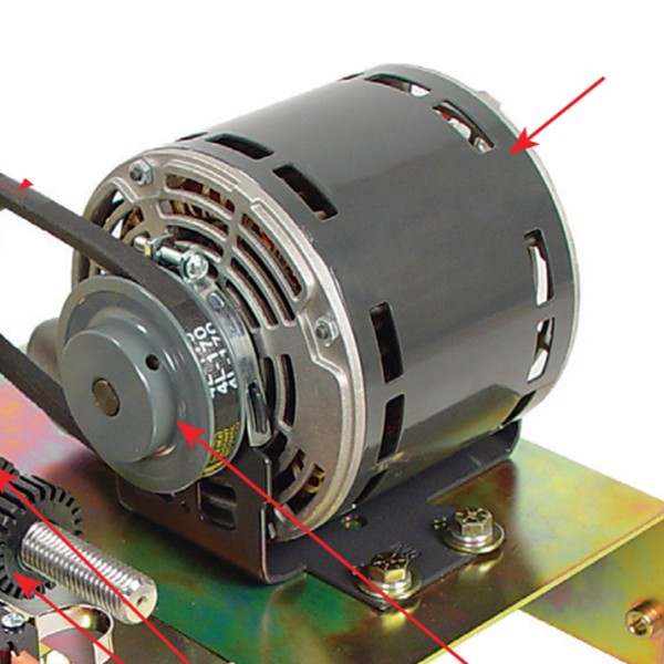 Ramset 120VAC Motor (1/2 HP) [R50, R30] - 800-04-11