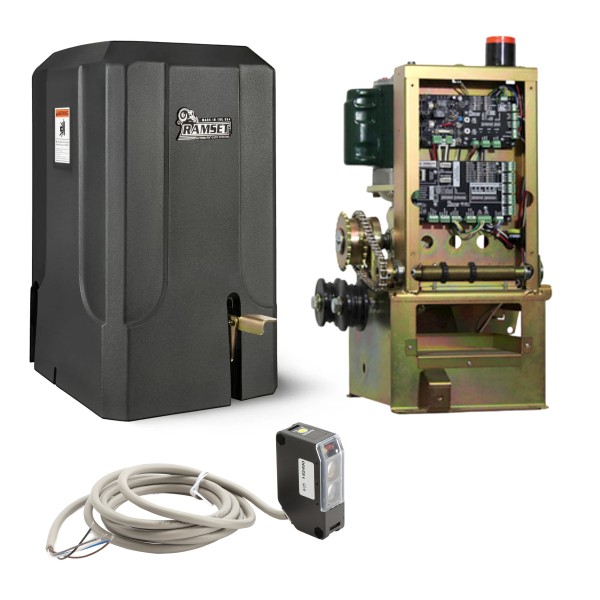 Ramset 1000 AC Slide Gate Opener with Photo Eye (UL Rated, 1500 lbs, 45 ft) - 800-97-03 (operators)