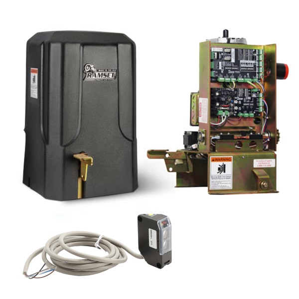 Ramset 100 DC Slide Gate Opener with Photo Eye (UL Rated, 1800 lbs, 35 ft) - 800-99-02 (operators)
