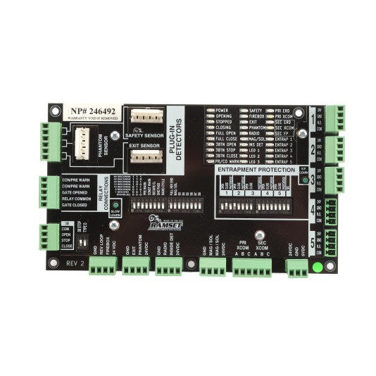 Ramset Logic Control Board For Ramset Gate Opener Systems
