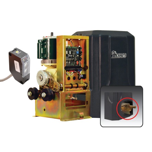 Ramset RAM-1000 AC Heavy-Duty Slide Gate Operator with Photoeyes - 800-97-03