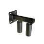 Ramset 2" x 6" Guide Roller w/ Hanging Bracket  (White) (Left) - 800-83-39