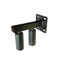 Ramset 2" x 6" Guide Roller w/ Hanging Bracket  (White) (Right) - 800-83-38