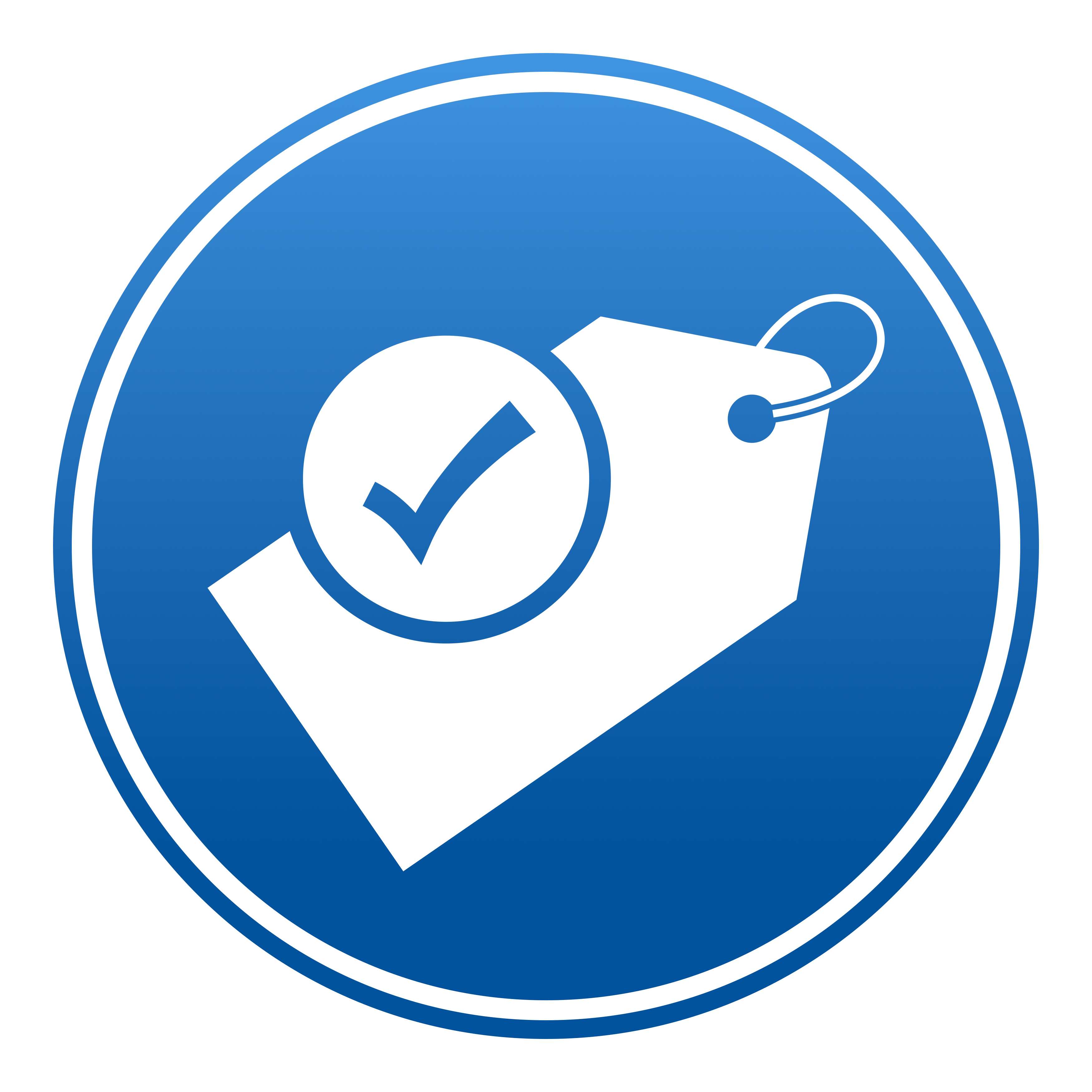 price match blue gradiant icon